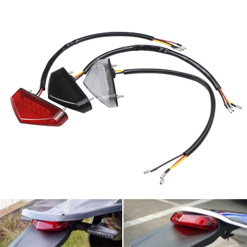 LED stražnja svjetla motocikla s LED-om i svjetlom za kočnicu, univerzalna kompatibilnost za off-road i električna vozila