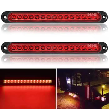 HY-084 LED задно светло, водоустойчив дълъг лентов дизайн, 10-30V, живот 50 000 ч, съвместимо с камион, ремарке, ван, пътнически автомобил и кемпер