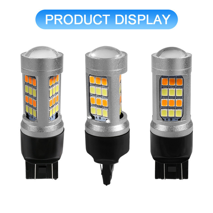 Automobilska LED dvobojna svjetla za skretanje i kočenje, 7443/T20, 2835 42SMD, 12-16V, 15W