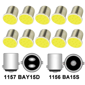 Auto LED COB 1156/1157 – kočenje, vožnja unatrag i signalizacija – 3W, 12V, 6500K, 4000–5000h