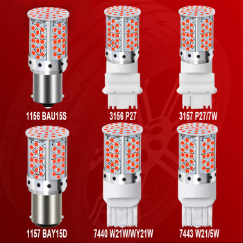 Auto LED pokazivač smjera i svjetlo za vožnju unazad 1156/1157/T20, 12-84V, 18W, LED 2025, vijek trajanja 50.000 h