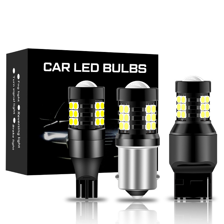 Auto LED svjetlo za kočenje i za vožnju unatrag, 3030 SMD, 21 LED, T15, 12–24V, 6000K