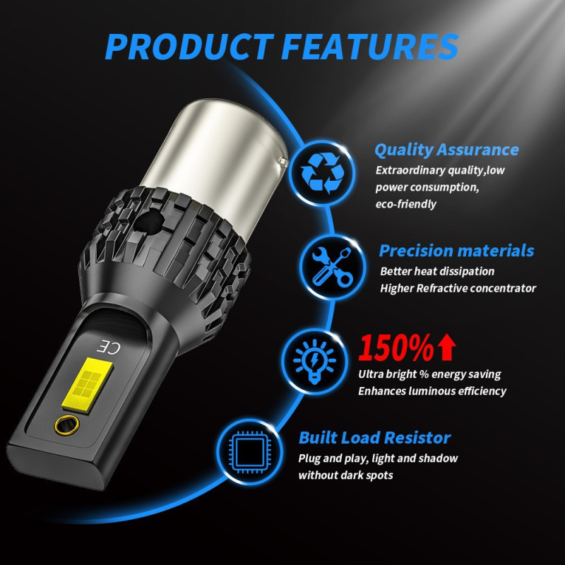 Automobilska LED žarulja 3570, 2 LED za signalizaciju skretanja, 12W, 12-32V, 6500K