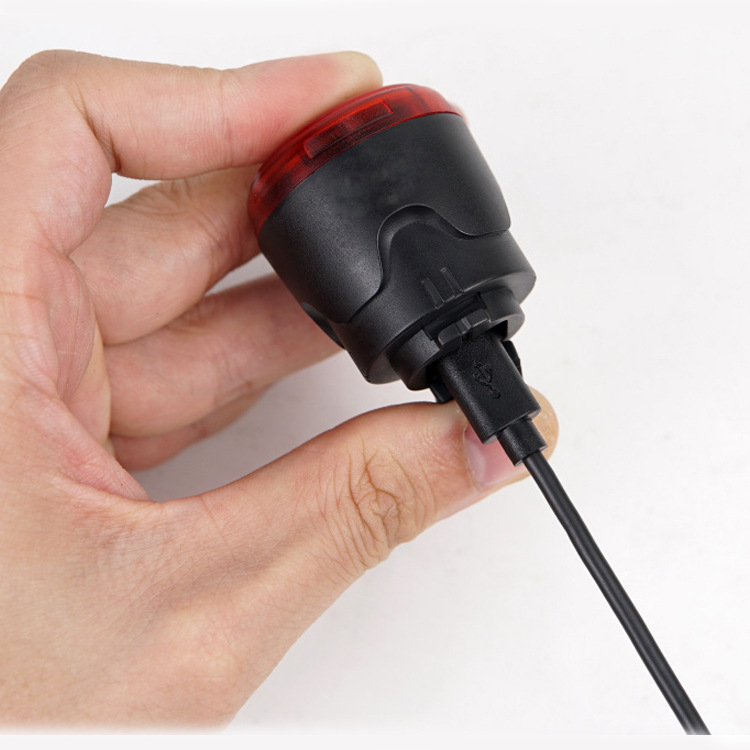 Wind&Moon Dviračio stabdžio galinis žibintas — itin ryškus LED, šviesos jutiklis, įkraunamas, pritaikomas privatinei ženklo etiketėi