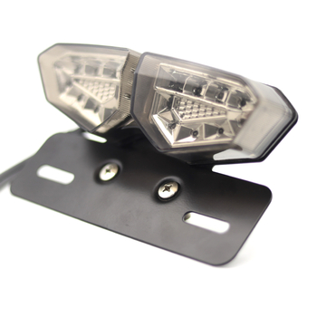 LED motorkerékpár hátsó lámpa – Rayban-007, 12V univerzális, 10W, 2A, hosszú élettartam