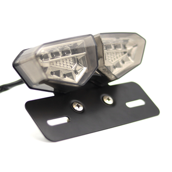 LED motorkerékpár hátsó lámpa – Rayban-007, 12V univerzális, 10W, 2A, hosszú élettartam