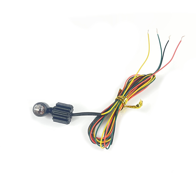 Mini 3-in-1 motorkerékpár jelzőfény LED-del, 12V, 0,5W, élettartam 30000h, modell QYQ-5001