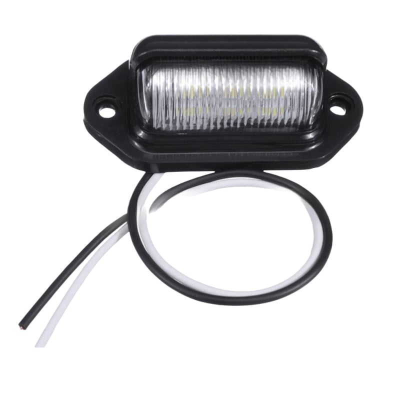 LED autóhátsó lámpák készlete: féklámpák, teherautó/ utánfutó világítás, oldallámpák, rendszám világítás, saroklámpák — 12-24V, 0,5W, 1200 lm, 6000K, 50 000 óra