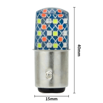 Lampă LED spate pentru motocicletă — frână, 12V, 1157 2835 36SMD, LED cu înaltă luminozitate, durată de viață 50000–100000 h