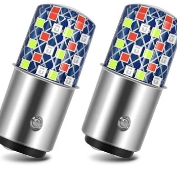 Lampă LED spate pentru motocicletă — frână, 12V, 1157 2835 36SMD, LED cu înaltă luminozitate, durată de viață 50000–100000 h