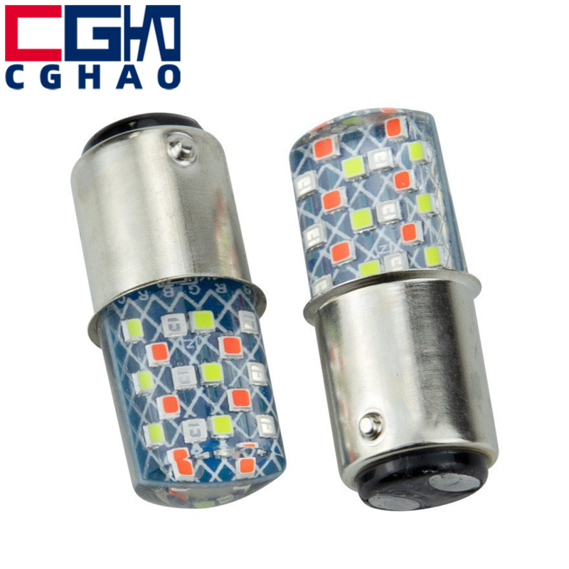 Lampă LED spate pentru motocicletă — frână, 12V, 1157 2835 36SMD, LED cu înaltă luminozitate, durată de viață 50000–100000 h