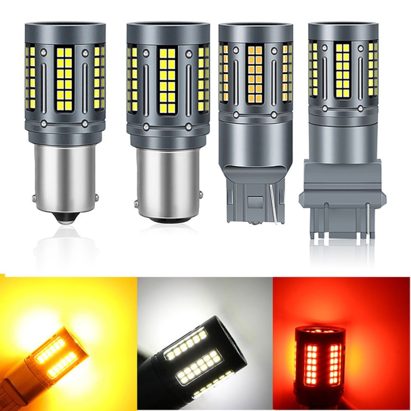 Auto LED pokazivačka svjetla visoke svjetline s dekodiranjem, 1156, 84SMD, 7440, 2016, 1157 svjetlo kočnice