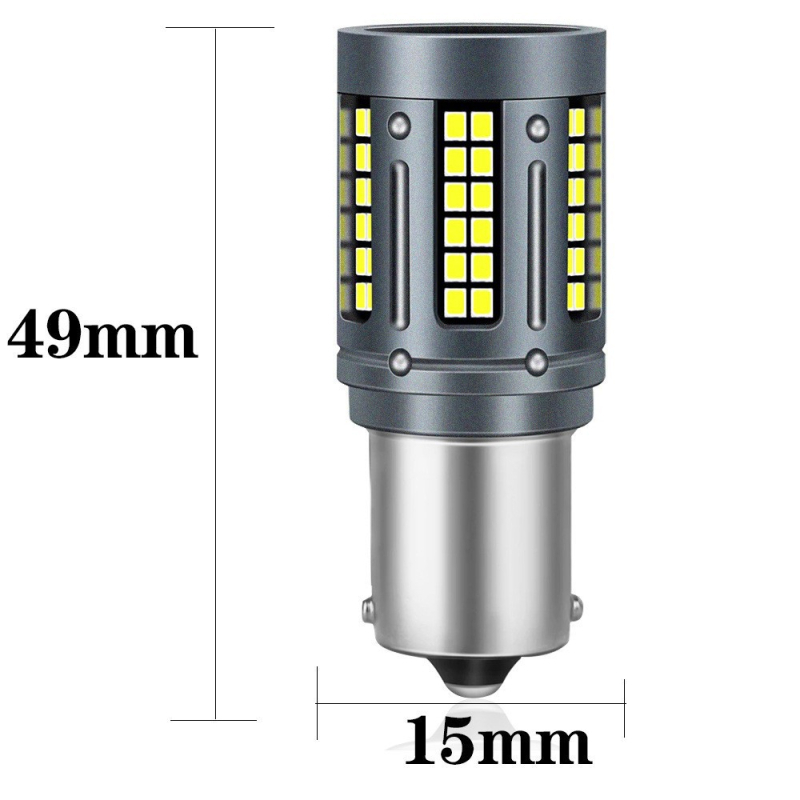 Auto LED pokazivačka svjetla visoke svjetline s dekodiranjem, 1156, 84SMD, 7440, 2016, 1157 svjetlo kočnice