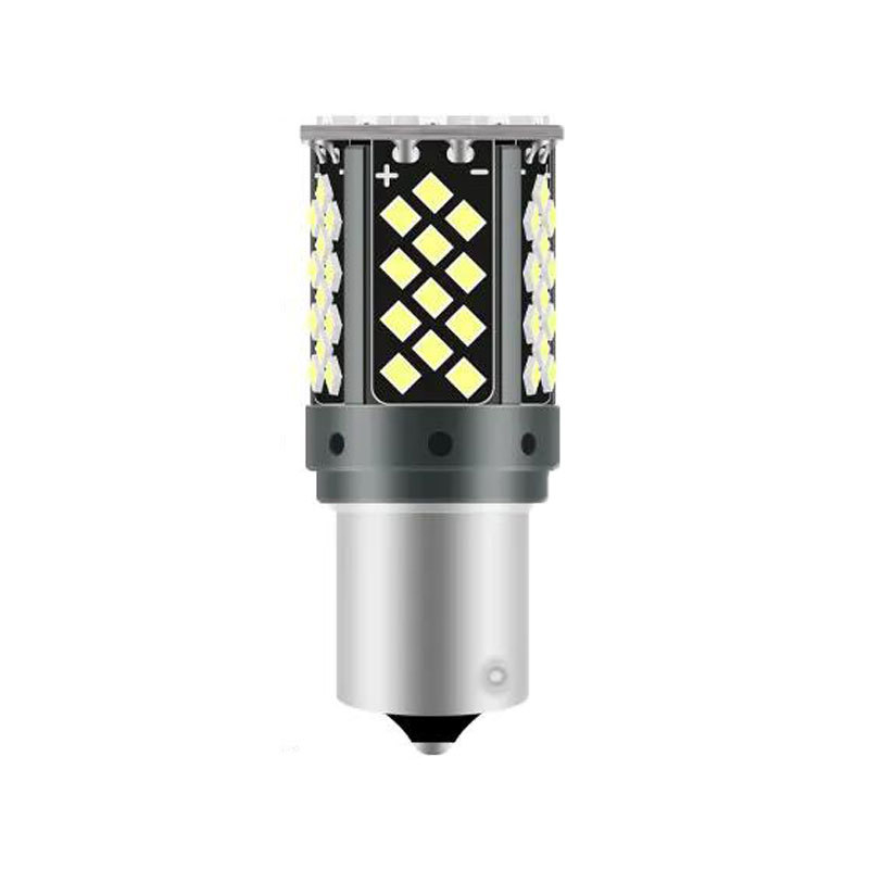 Autó LED féklámpa 1156/1157/T20, 81 SMD, 12V, 660 lm, élettartam 5000+ óra