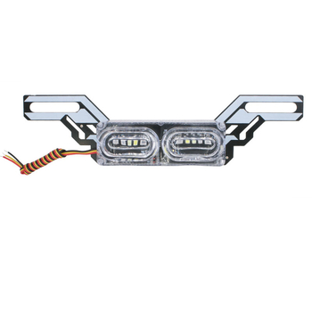 Far LED pentru motocicletă electrică cu semnalizare intermitentă și lumină de frână, carcasă din aluminiu, IP68, 40W, 12-80V, CREE LED