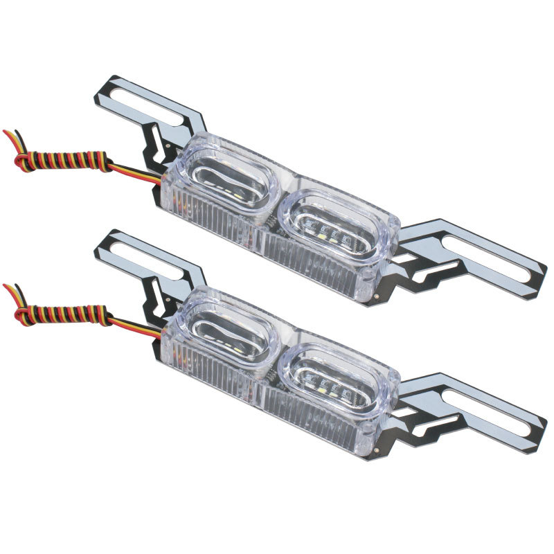 Far LED pentru motocicletă electrică cu semnalizare intermitentă și lumină de frână, carcasă din aluminiu, IP68, 40W, 12-80V, CREE LED