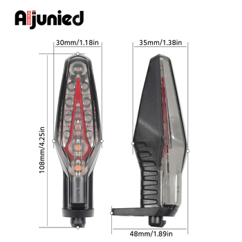 LED pokazivač smjera za BMW S1000RR / R1250GS – model M21, 12V, BS/PC; Snaga: pokazivač 1W, vozačko svjetlo 0.24W, kočnica 1.68W; primjeni modeli: F900GS, R1300GS, S1000RR, S1000XR, R1250GS ADV