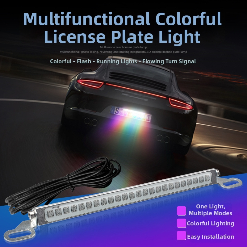 Automobilio LED šviesos numerio plokštei, aliumininis korpusas, 12V, 10W, tarnavimo laikas 50000 h, universalus suderinamumas