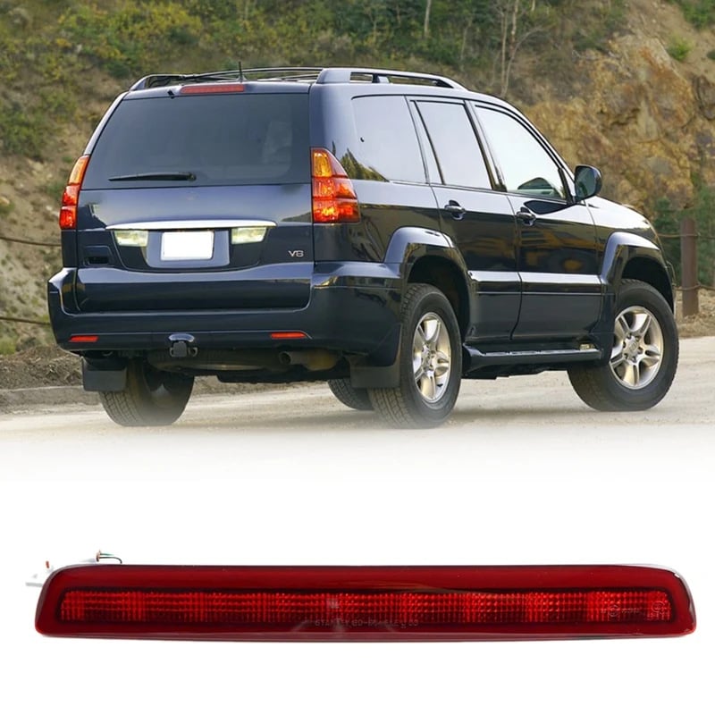 Nine Wings magasra szerelt féklámpa Toyota Prado FJ120 és Lexus GX470, 12V LED, Modell 34270tfch0134270t0aa01