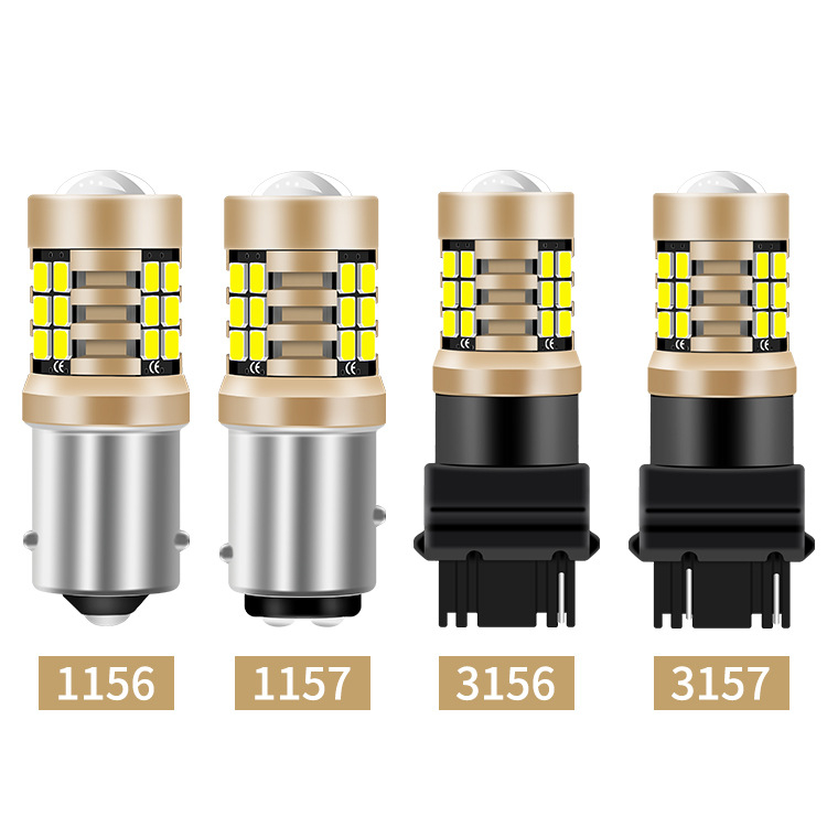 LED stražnja svjetla za automobil 2835 21SMD, 12-24V, 3.6W, kompatibilno s 1157/1156/T15/7440/3157 utičnicama, 600 lm