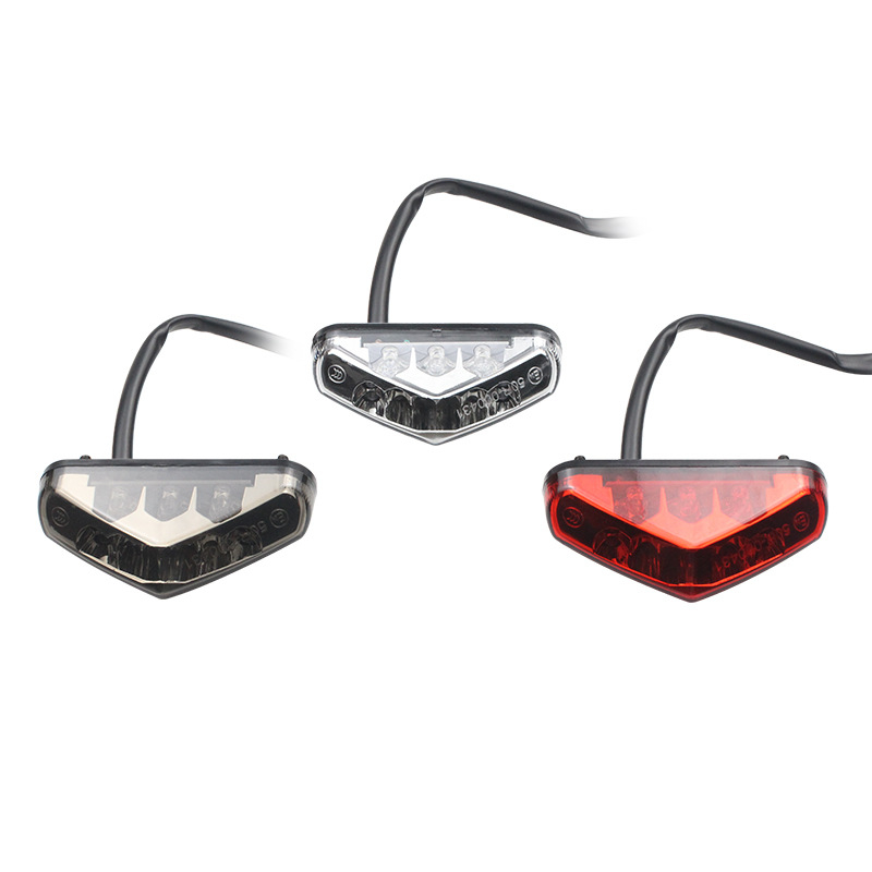 LED stražnja svjetla motocikla, model 2041, 12V, ABS+PC