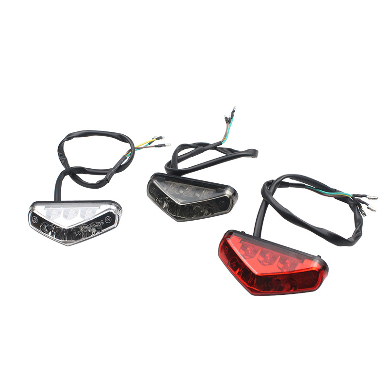 LED stražnja svjetla motocikla, model 2041, 12V, ABS+PC