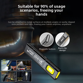 LED pracovné svetlo – kompaktné, prenosné pre vonkajšie použitie, <36W, plastové puzdro, LED zdroj