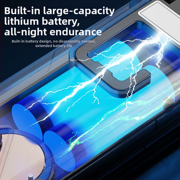 Преносимо COB LED работно осветление и къмпинг фенерче — 4000mAh, 4,5 ч заряд, 266 g, CE сертифициран