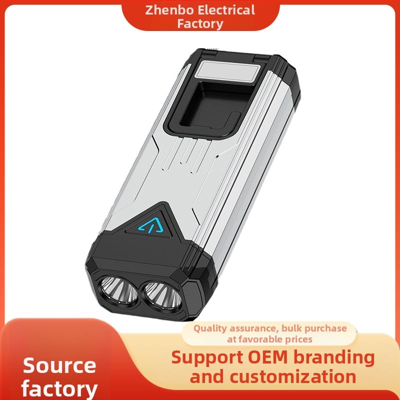 Преносимо COB LED работно осветление и къмпинг фенерче — 4000mAh, 4,5 ч заряд, 266 g, CE сертифициран