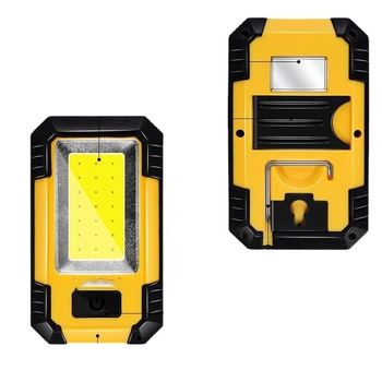 LED COB pracovné svetlo s nabíjaním USB, 10W, 3.7V, 4000mAh