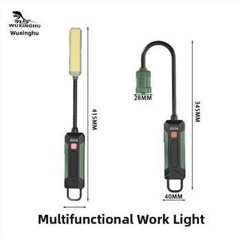 Daudzfunkcionāla darba gaismas lampa automobiļu apkopei – LED, 10W, 4800 lm, IP65, 360° leņķis