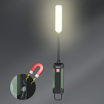 Daudzfunkcionāla darba gaismas lampa automobiļu apkopei – LED, 10W, 4800 lm, IP65, 360° leņķis