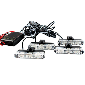 Автомобилно мигащо светло с клип, 12 LED, модел 9103-4, 12 V, 27 W, 1200 lm