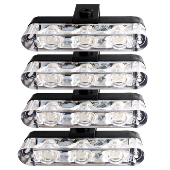 Автомобилно мигащо светло с клип, 12 LED, модел 9103-4, 12 V, 27 W, 1200 lm