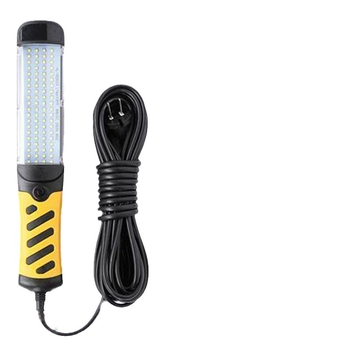 Rokas vadāms uzlādējams darba gaismas lukturis auto remontam ar kabeli – LED, 100W, 5000 lm, IP65, 3.7V