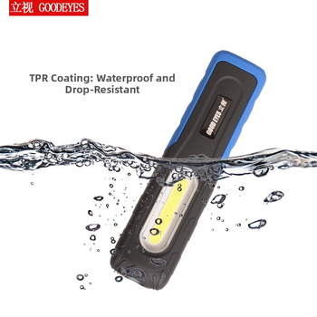 Salokāma LED darba lampa auto kopšanai (auto mazgāšana un remonts), COB LED, 220V, 10W, 800 lm, 45° staru leņķis