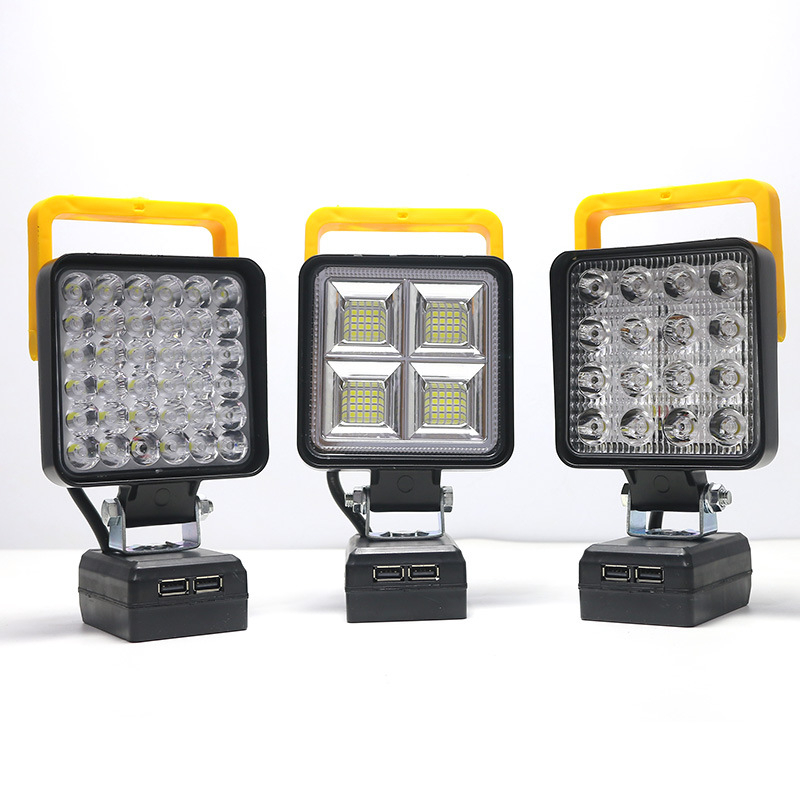 Lampa de lucru LED QY-222, 100W, 3000 lm, 6000K, LED-uri 3030