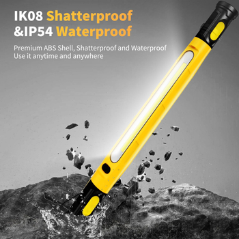 Magnetsko inspekcijsko radno svjetlo s kukom, za vanjsku upotrebu, ABS kućište, model Gz-wk02