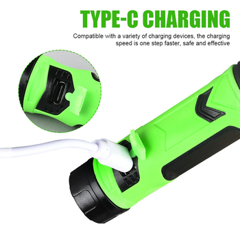 USB napajana LED lampica za vrat s dvostrukim svjetlom za čitanje i učenje, 360° rotacija, 5W, baterija 500 mAh