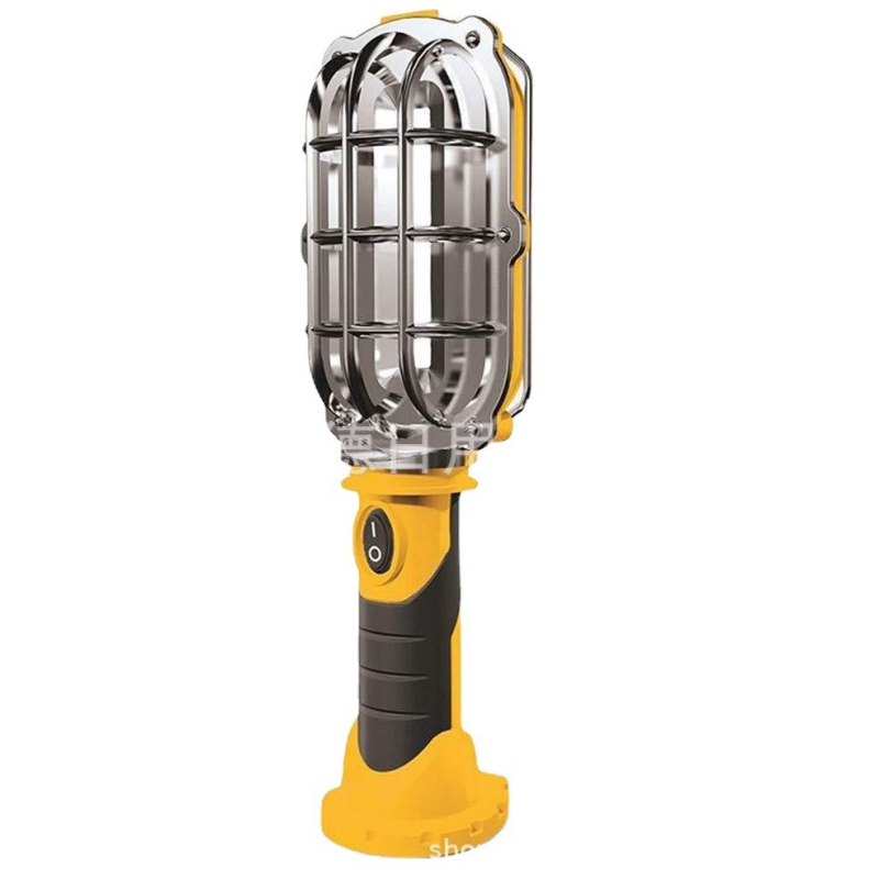 Lampa de lucru COB, lanternă, LED COB de 3W, alimentare cu baterie AA, rotire la 360°, rază 100–200 m, pentru drumeții și camping