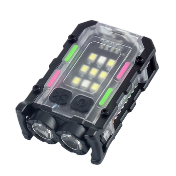 Lampa portabilă magnetică pentru reparații, cu avertizare intermitentă, LED compact pentru situații de urgență în aer liber; 5W LED • baterie 400 mAh • rotație la 360° • acționare manuală • încărcător inclus