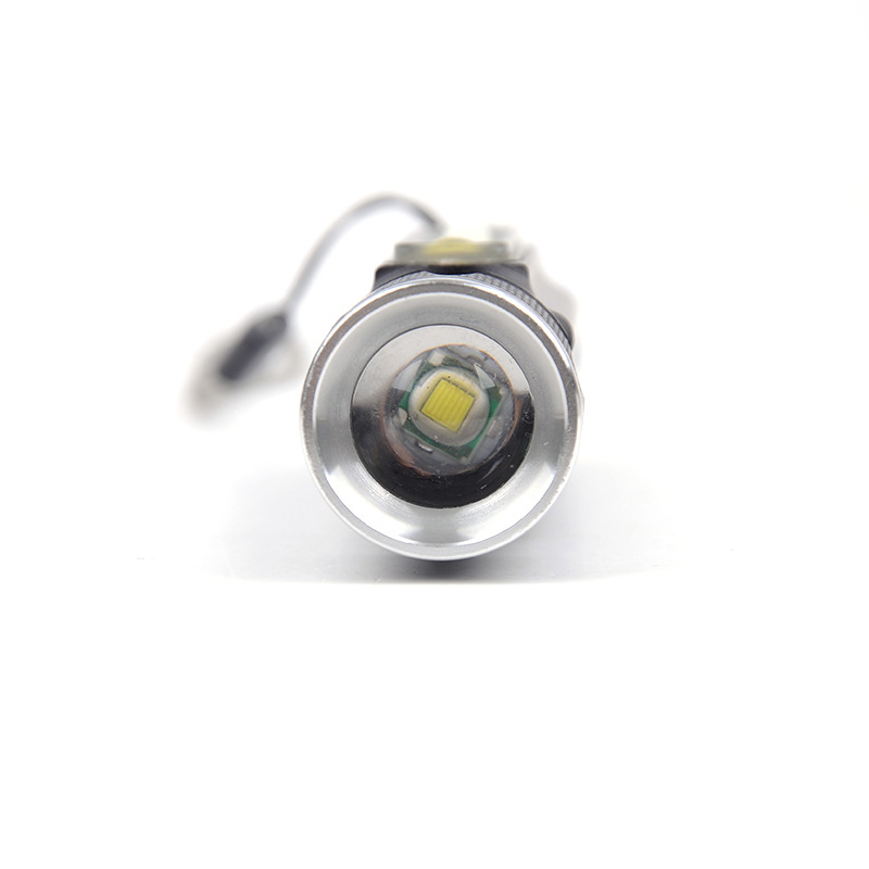 XML T6 lanternă USB reîncărcabilă cu COB, lampă de lucru și LED de inspecție, 10W, corp din aluminiu, încărcare USB, rază până la 200 m, multifuncțional