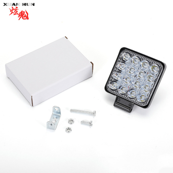 LED radna svjetiljka za automobil, 16 LED, 48W, 12V, 6000K, 3520 lm