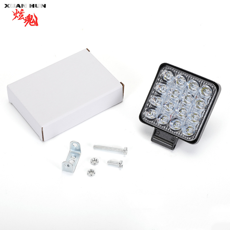 LED radna svjetiljka za automobil, 16 LED, 48W, 12V, 6000K, 3520 lm