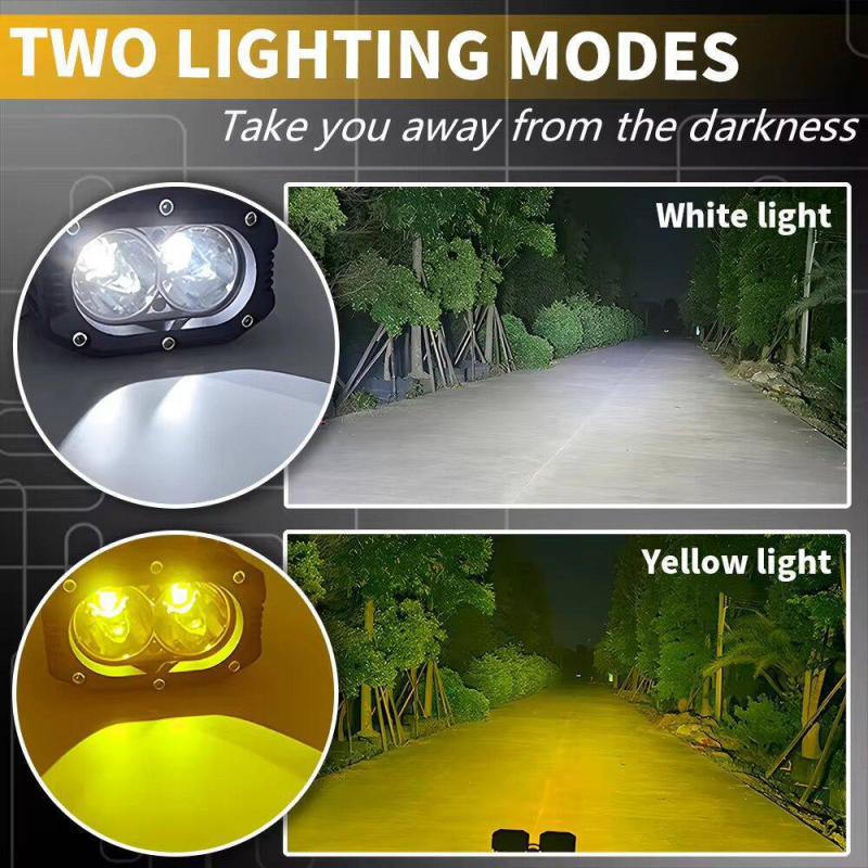 LED radna svjetiljka za automobil, off-road reflektor, aluminijsko i PC kućište, 5000 lm, 20 W, 10–30 V, vijek trajanja 50.000 h