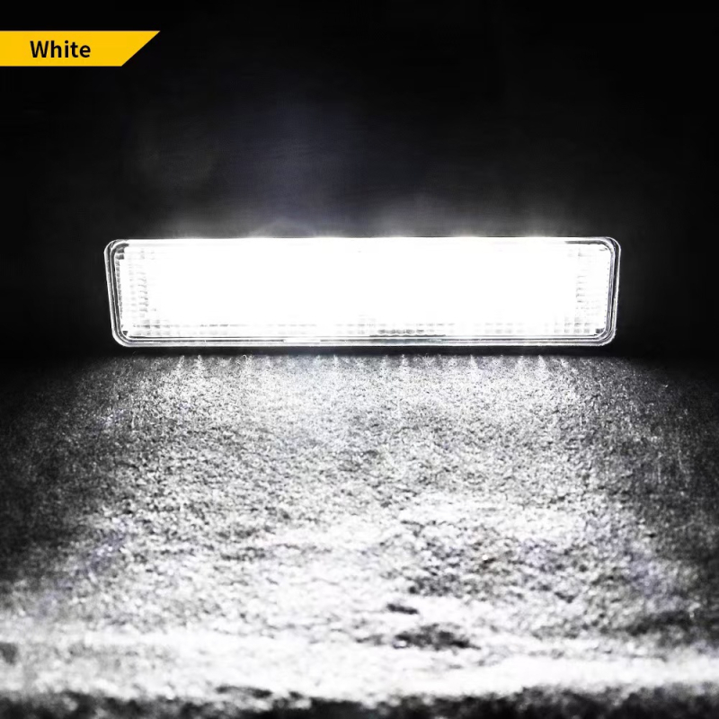 LED radna svjetiljka za off-road vozilo, 18W, 12V, 6 LED, jednoredna, s lećom