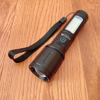 Ručna lampa Little Sun T257 – aluminijska legura, napajanje putem punjenja, LED, Višenamjenska