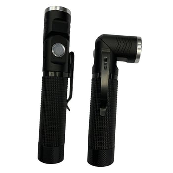 Lampă de lucru în formă de L, reîncărcabilă, baterie 2000mAh, LED 5W, încărcare USB, lanternă de inspecție multifuncțională