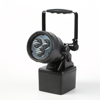 Prijenosna višenamjenska LED radna svjetiljka s magnetskom osnovom, tijelo od aluminijske legure, LED 3x3W, 360° okret, domet 200–500 m