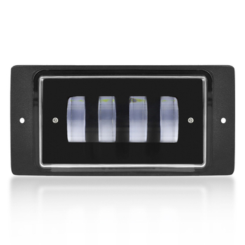 4‑LED elülső ködfény lámpa motorkerékpárhoz és univerzális autó LED fényszóró, modell Lada 4LED, 9–36V, 6000 lm, 3500–6000 K, élettartam 50 000 óra